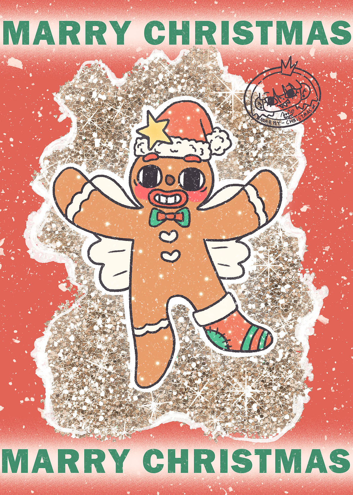 2018圣诞派（图ZMTM5NTExNjUy） - 创作习作 - 站酷设计师无敌战斗A原创素材 - 站酷ZCOOL