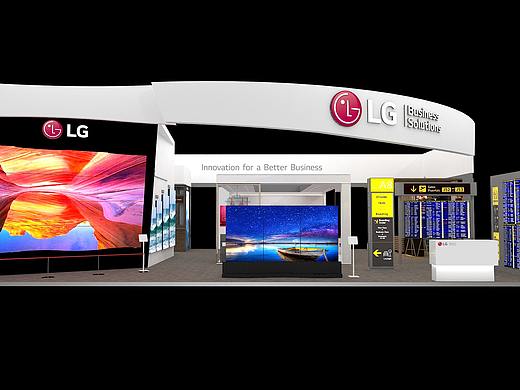 LG展台 InfoComm展
