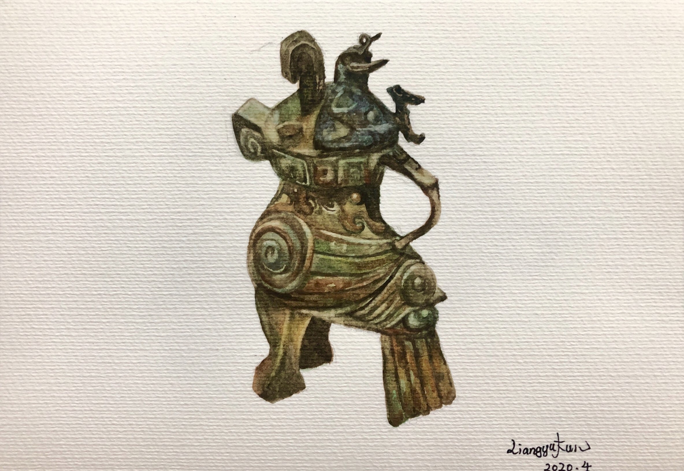 沉睡在博物馆的它