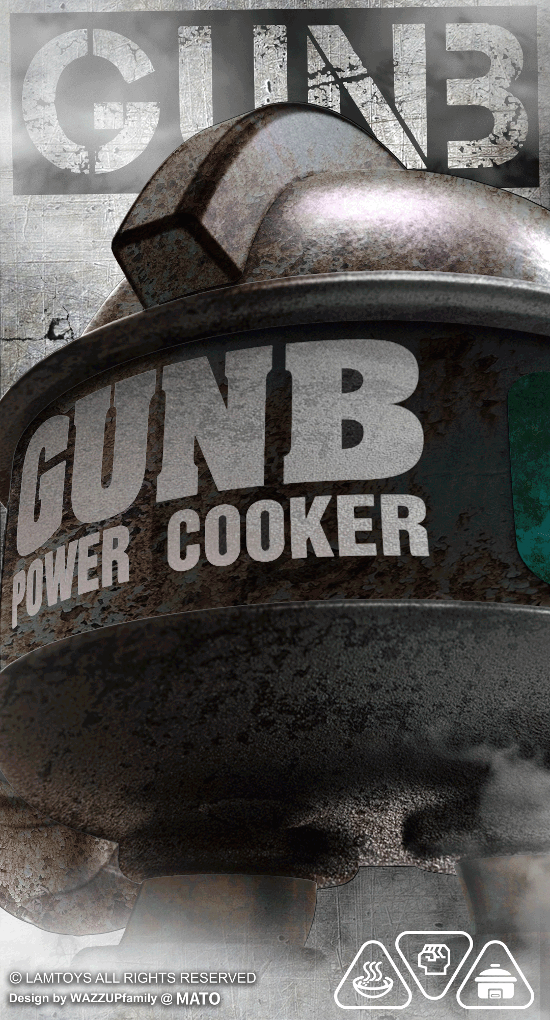 【设计分享】 潮玩-元气电饭煲 GUNC K28