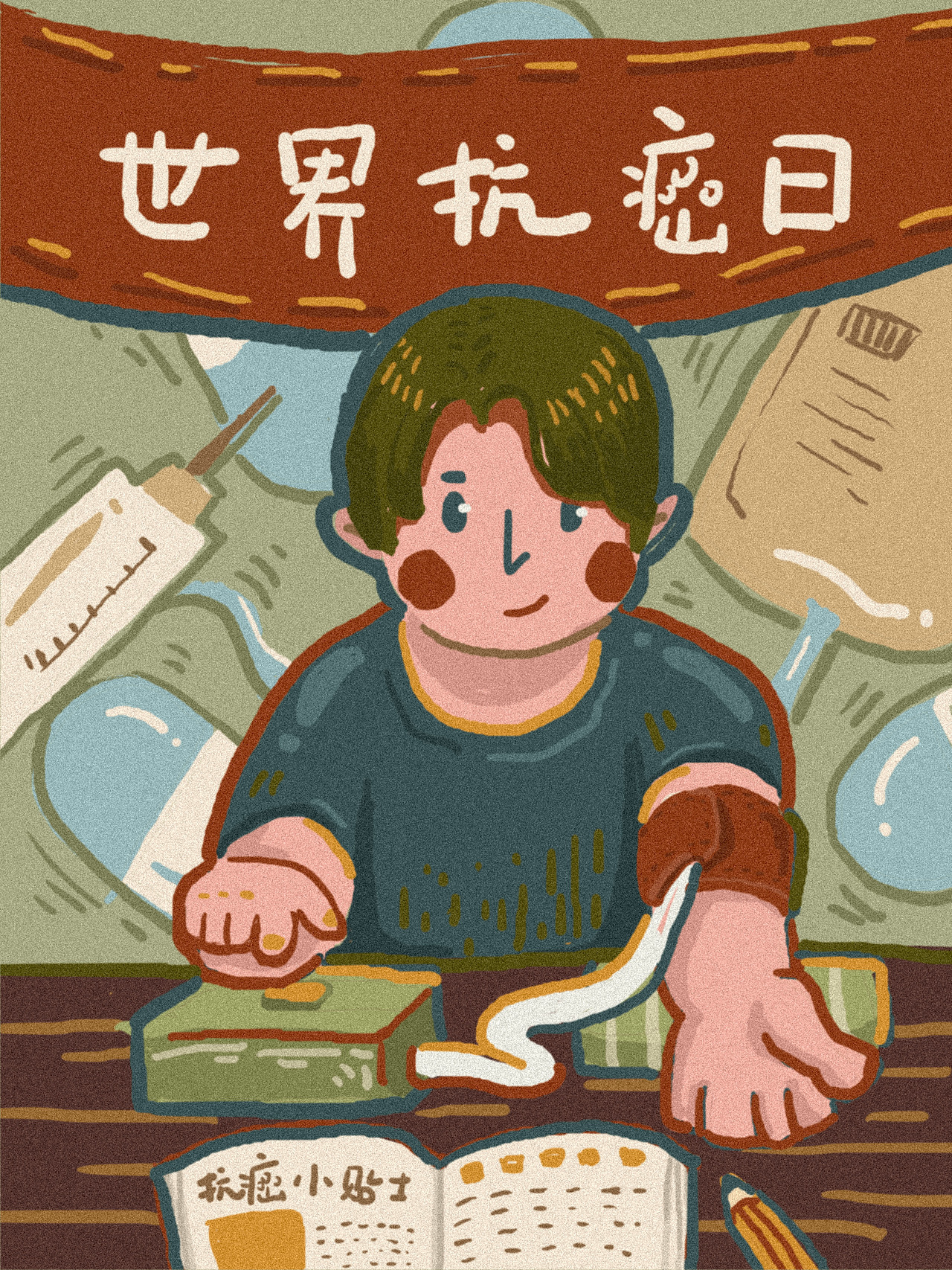 4世界癌症日|插画|商业插画|jean朱_原创作品-站酷zcool