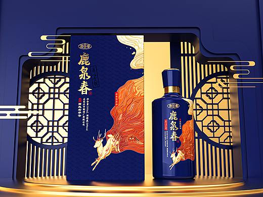 《鹿泉春》白酒包装设计