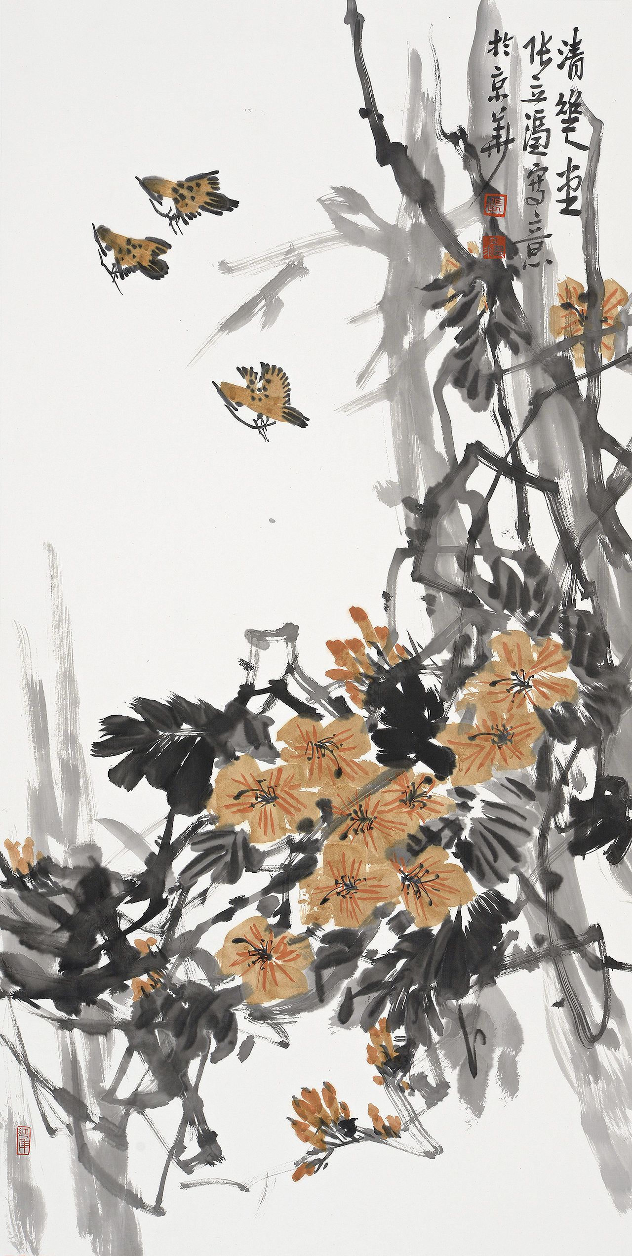 中国美术家协会会员张立涛花鸟画作品欣赏