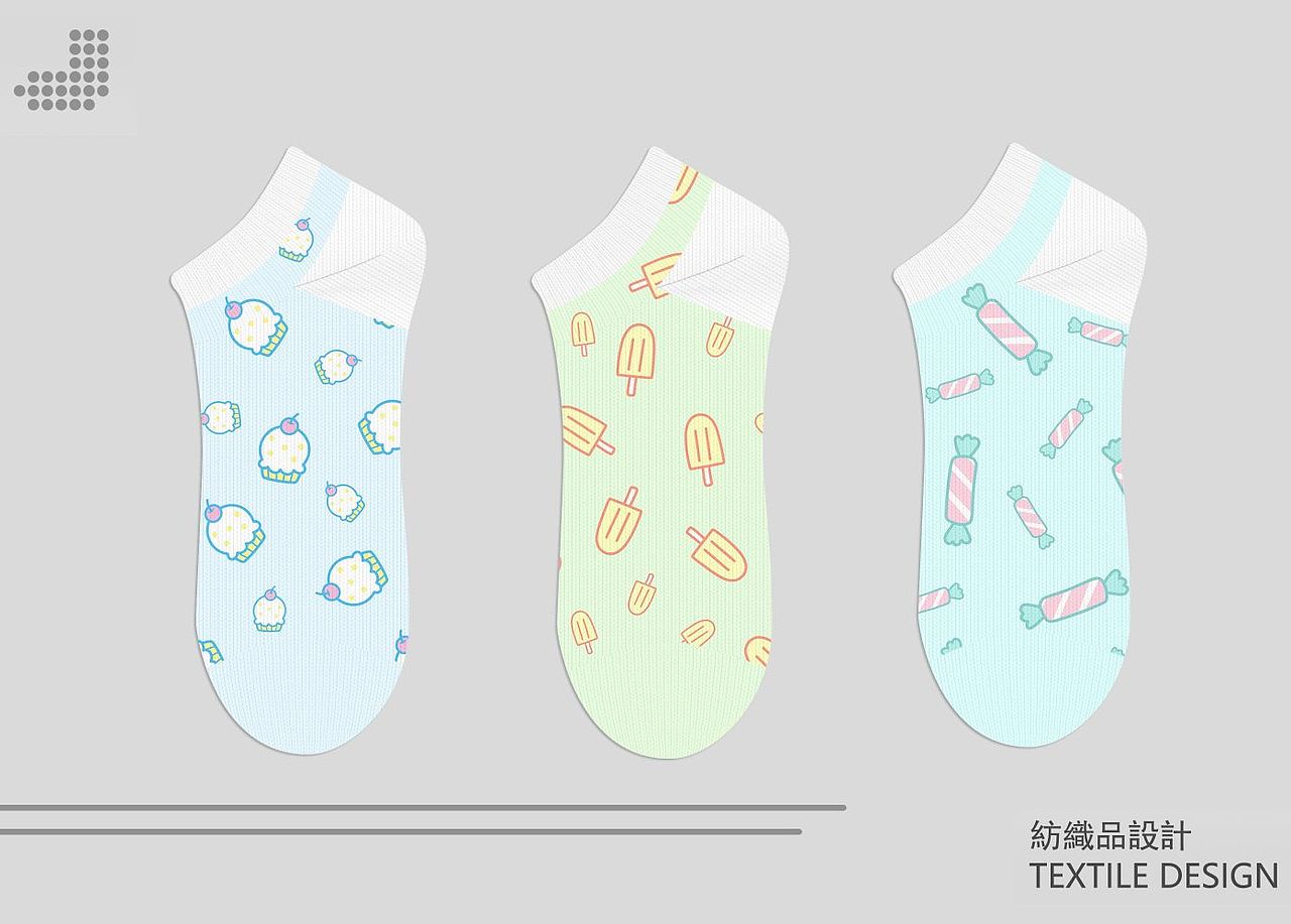 DAY1⃣袜子图稿设计分享