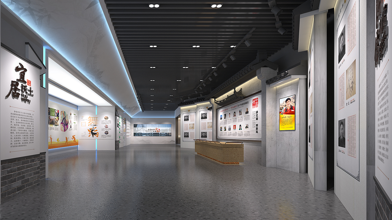 文化展示馆（图ZMTQyNzczMjg4） - 建筑/空间 - 站酷设计师航hang13144原创素材 - 站酷ZCOOL