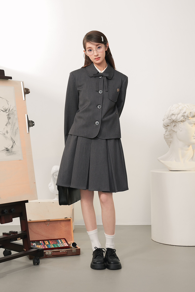 学院风穿搭（图ZMzQ4MDI5MDcy） - 人像摄影 - 站酷设计师Elevenko原创素材 - 站酷ZCOOL