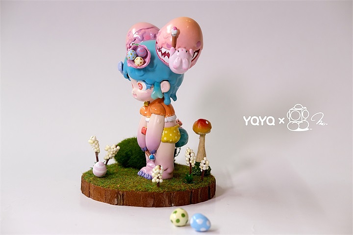 饕餮少女复活节涂装大赛合集（图ZMjc1NTUyNTA4） - 玩具 - 站酷设计师萌达布MoeDouble原创素材 - 站酷ZCOOL