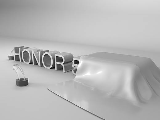 荣耀新品发布c4d练习