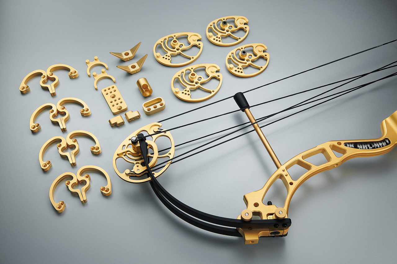 平衡、克制、节奏——ok-archery 限量镀金复合弓拍摄