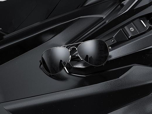 眼镜c4d建模渲染