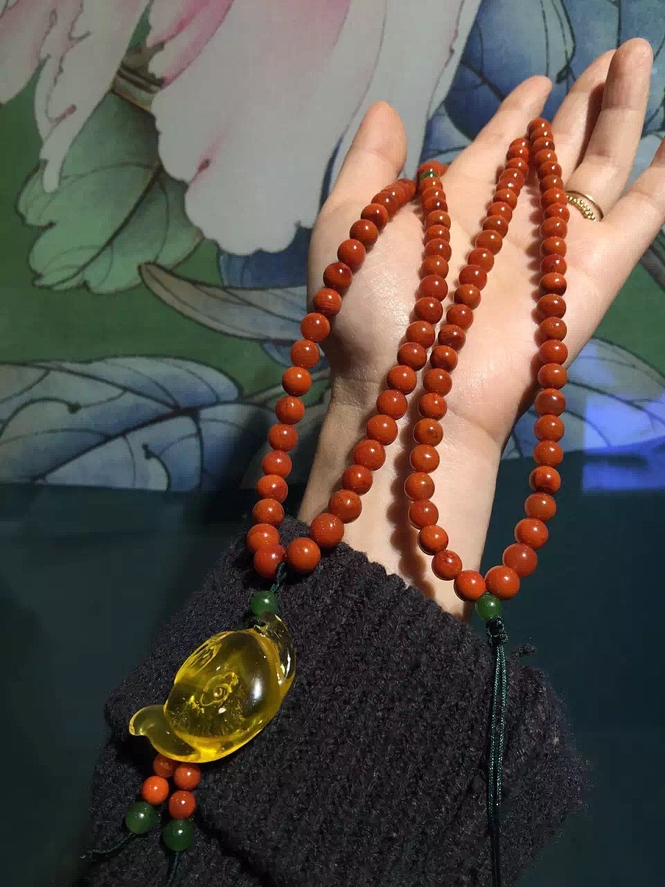 夢(mèng)上珍寶｜原創(chuàng)手工珠寶定制設(shè)計(jì) 南紅 蜜蠟 壺（圖ZNDU0NDY0NjA=） - 首飾設(shè)計(jì) - 站酷設(shè)計(jì)師南小南原創(chuàng)素材 - 站酷ZCOOL