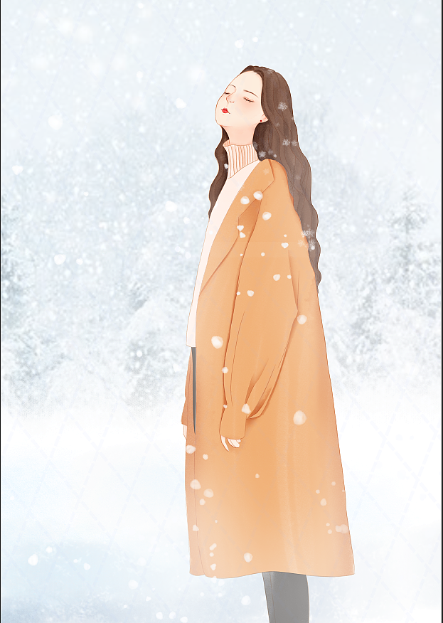 冬日里的小仙女（图ZMTM5Mzk1NzIw） - 商业插画 - 站酷设计师王喵喵MAO原创素材 - 站酷ZCOOL