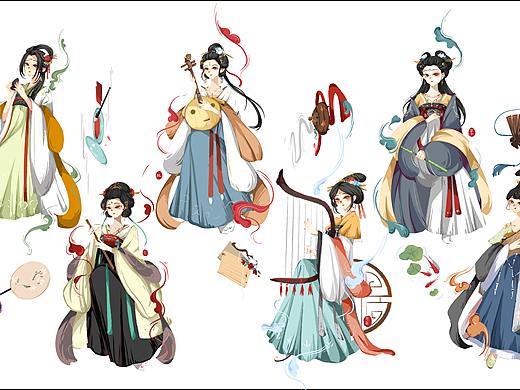 《乐》古风纸胶带