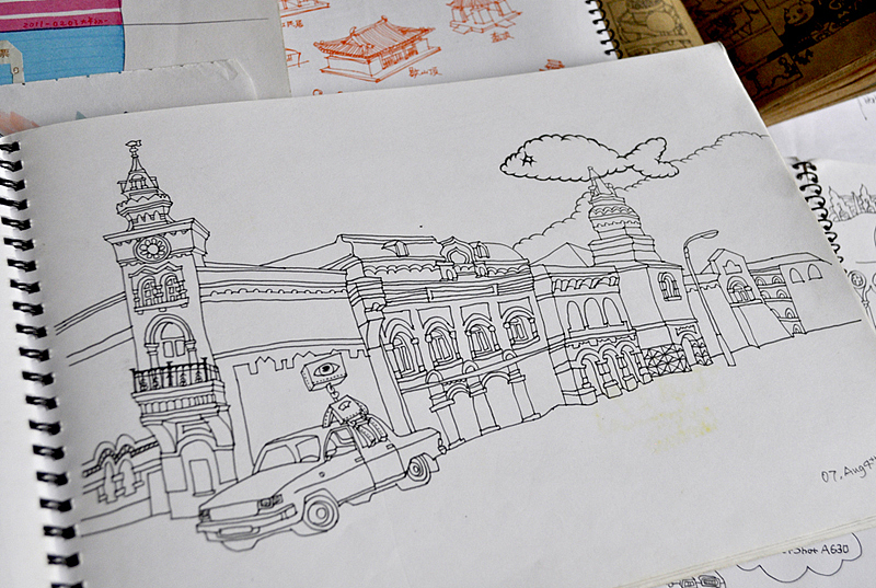 Sketch Book（图ZNTk5OTk4OA==） - 绘画 - 站酷设计师nesozheng原创素材 - 站酷ZCOOL