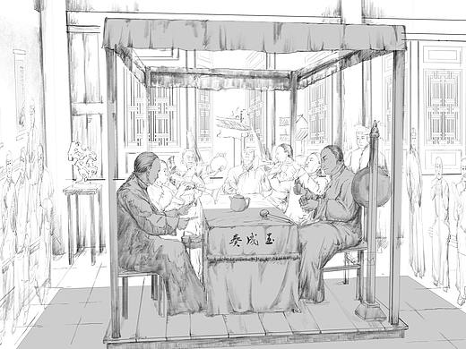 艺术场景-玉成奏场景复原设计