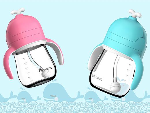 彩虹鯨魚學(xué)飲杯（個(gè)人主頁-ZMzUzNjQzMzY=） - 生活用品 - 站酷設(shè)計(jì)師達(dá)浪啊原創(chuàng)素材 - 站酷ZCOOL