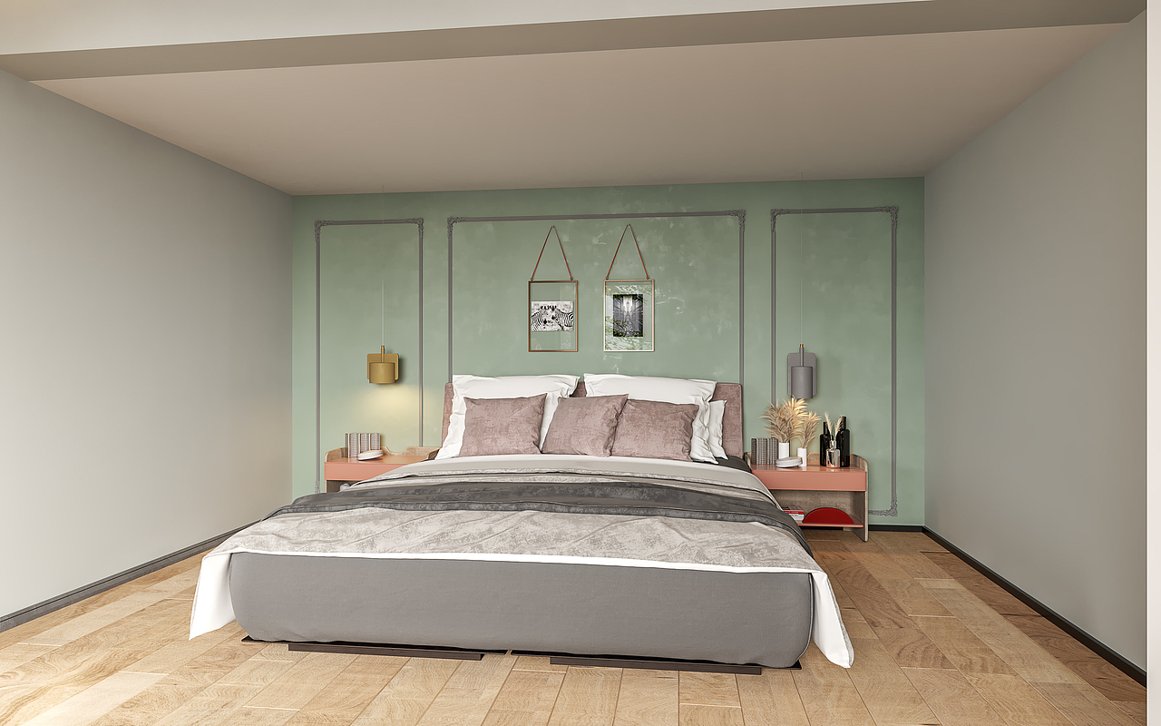 北欧撞色（图ZMjQyMzQyMDE2） - 家装设计 - 站酷设计师矩形视觉表现原创素材 - 站酷ZCOOL