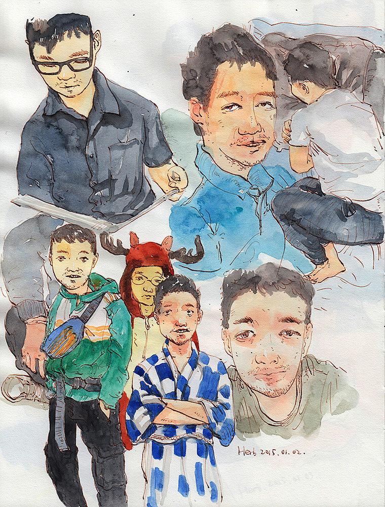 2015.01水彩习作（图ZMjQzNDI3NTI=） - 创作习作 - 站酷设计师Herb_hl原创素材 - 站酷ZCOOL