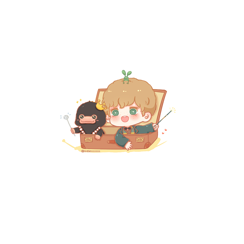 神奇动物在哪里（图ZNjQ2NjA4ODA=） - 单幅漫画 - 站酷设计师帽子大侠原创素材 - 站酷ZCOOL