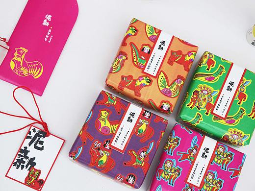 《泥新》 玉田泥人 新年产品文创品牌包装设计