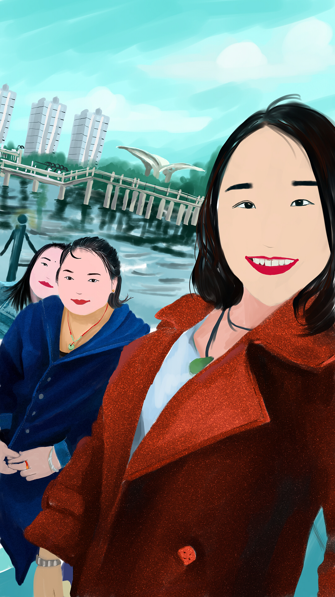 朋友（图ZMTQ4NTQ1OTI4） - 创作习作 - 站酷设计师一点艺术原创素材 - 站酷ZCOOL