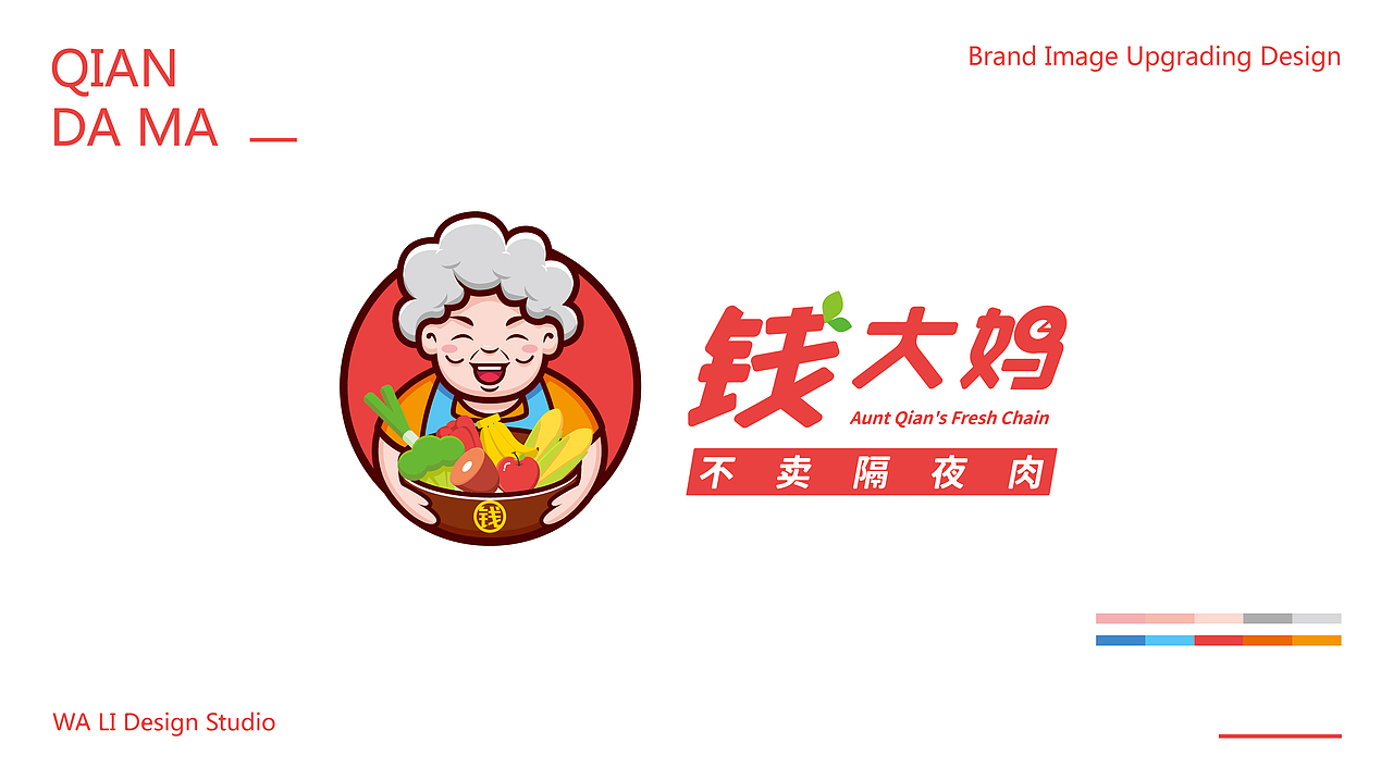 生鲜品牌vi设计 卡通ip延展