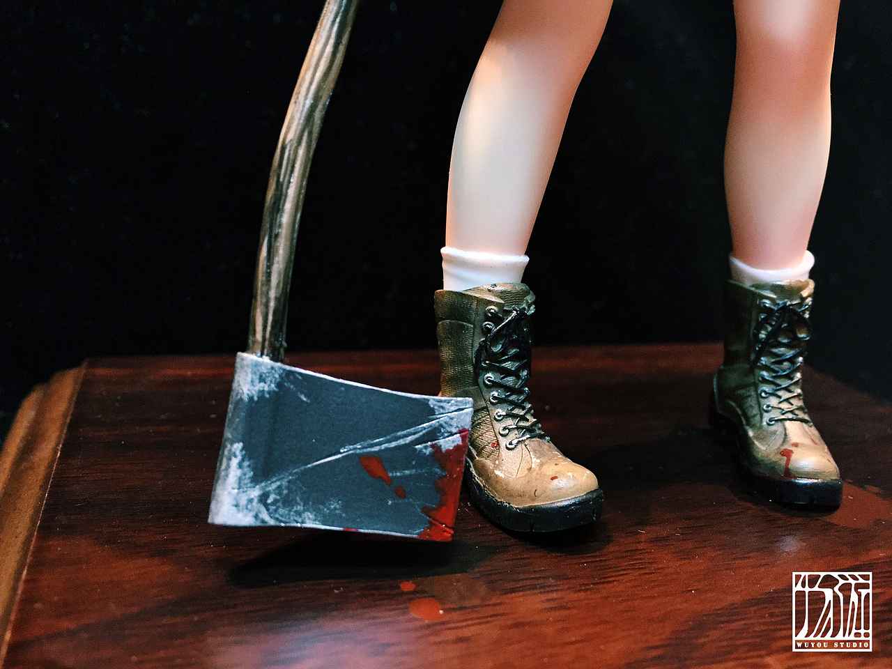 【物游|GK涂装】斧头少女（图ZNTU1NDY3NDA=） - 手办/模玩 - 站酷设计师物游工作室_只只原创素材 - 站酷ZCOOL