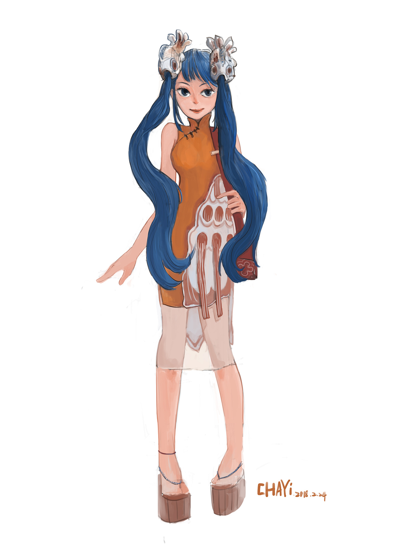 2年前 219 6 0 厦门  |  插画师 关于闽南滴水兽的一个拟人 原创