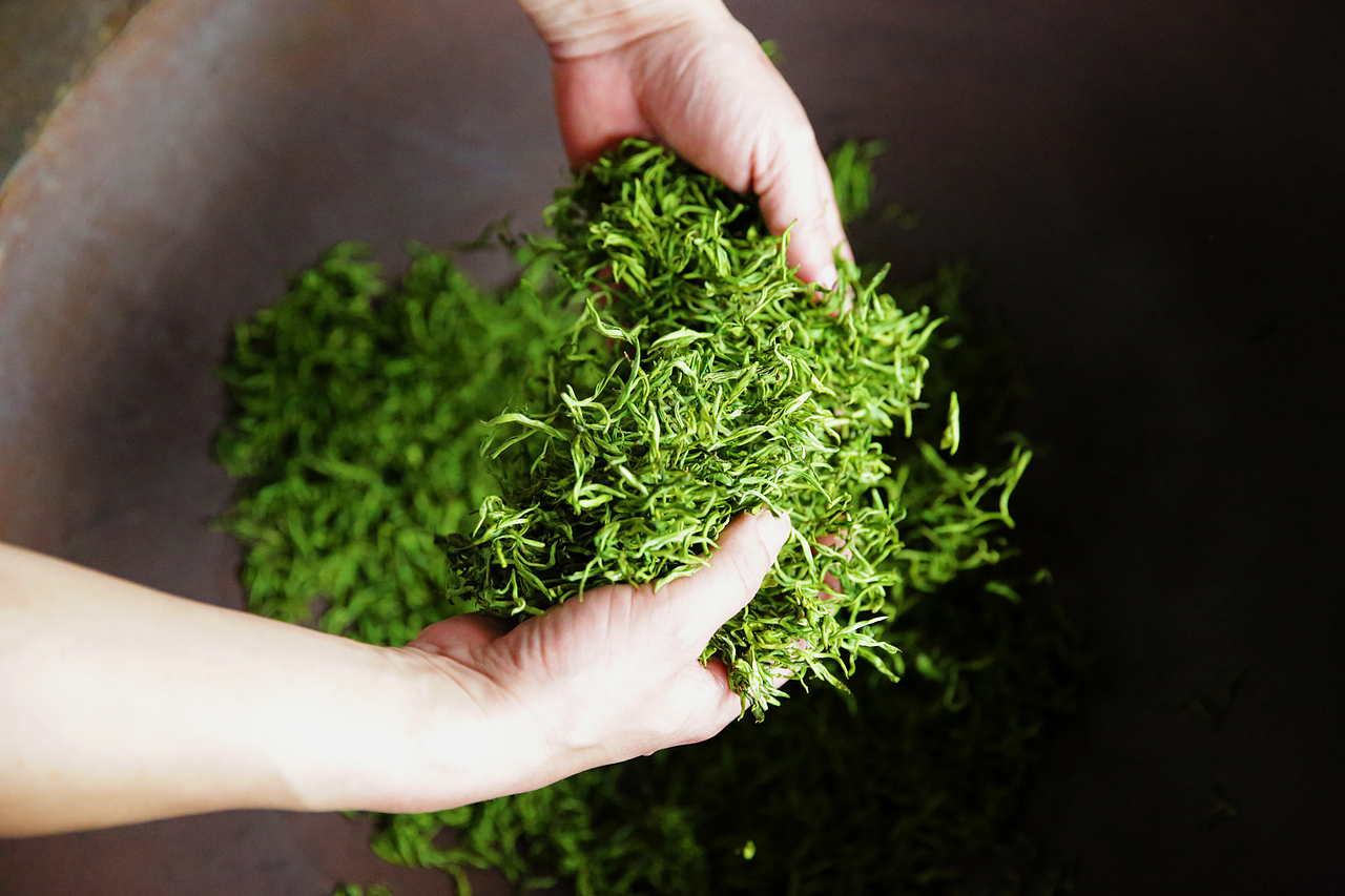 古法手工制茶 · 明前玲珑王小叶茶|摄影|风光摄影|123aven_原创作品-