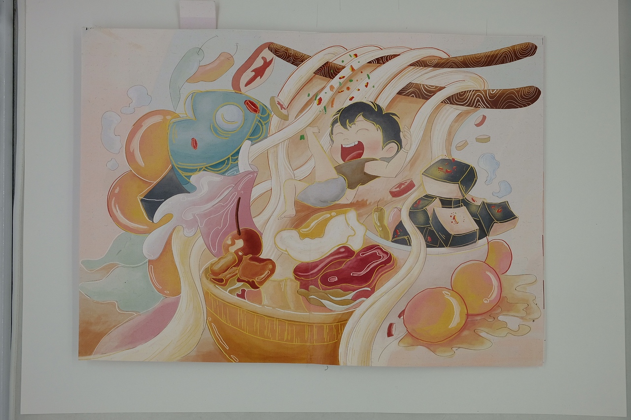 长沙月亮粑粑（图ZMTYwMzU3OTI0） - 儿童插画 - 站酷设计师深空灰原创素材 - 站酷ZCOOL