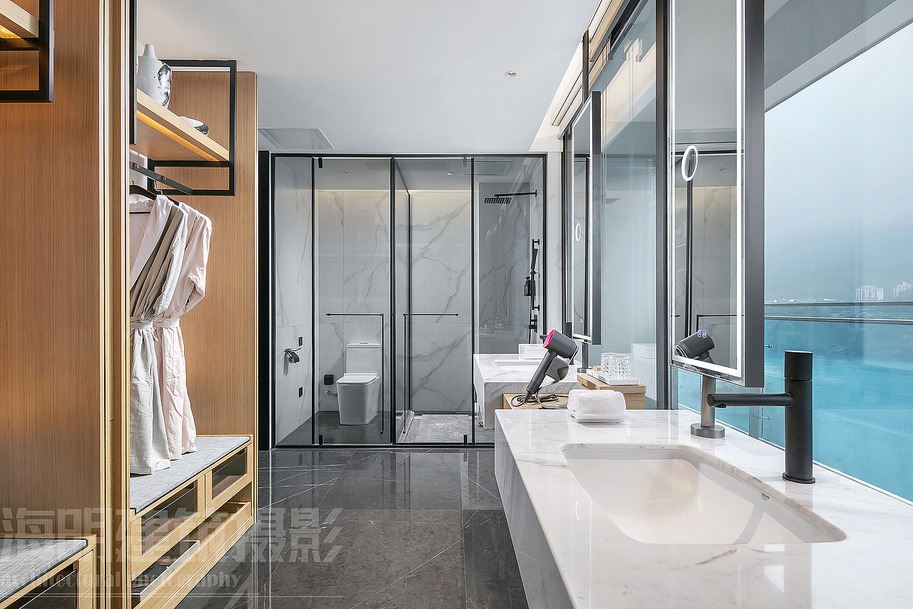 酒店建筑拍摄-湖南郴州泊漫酒店