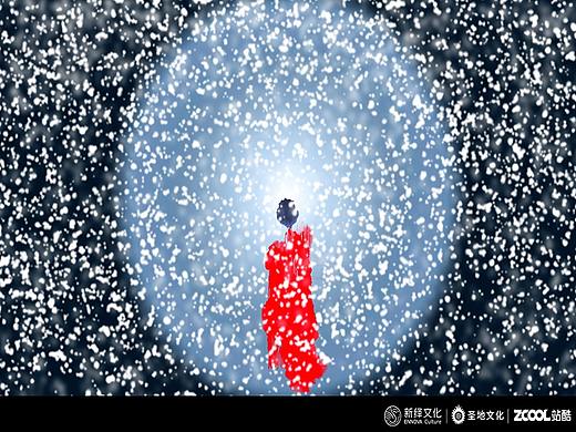 白茫茫大地真干凈（個人主頁-ZNjA2MDM4NjQ=） - IP形象 - 站酷設(shè)計師月下喵原創(chuàng)素材 - 站酷ZCOOL