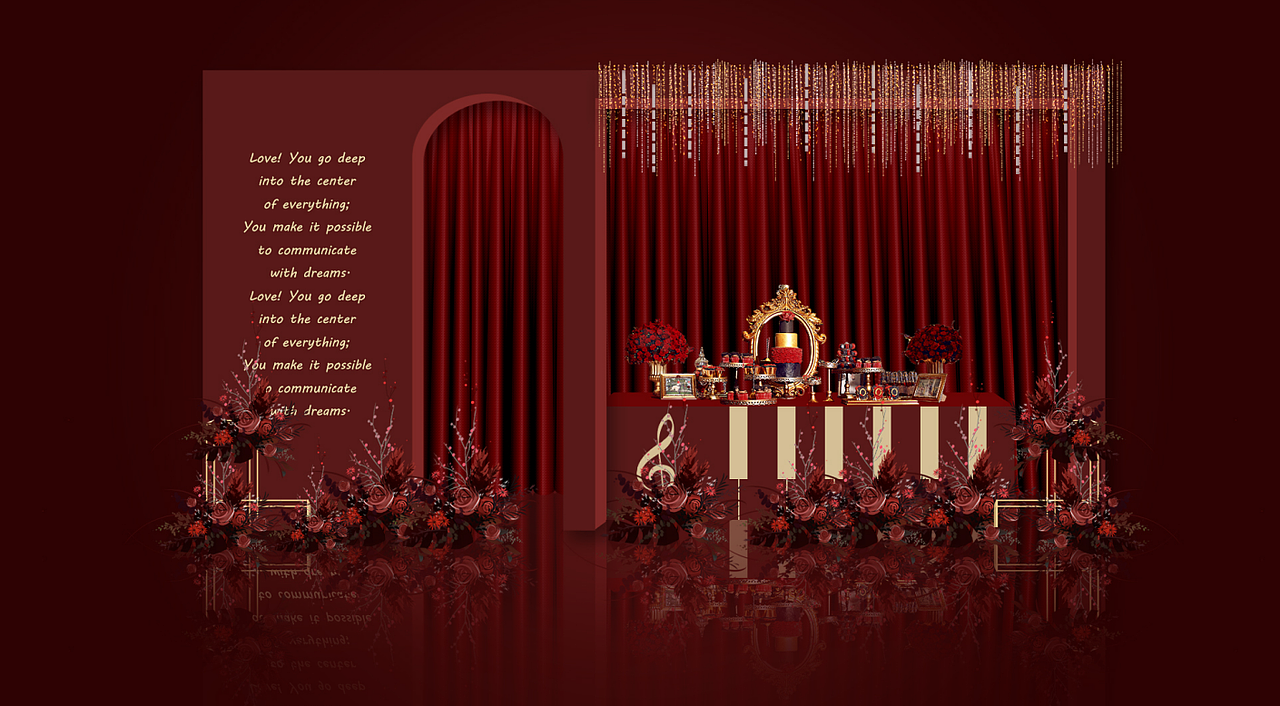 婚礼设计（图ZMTQzNTQwNjY0） - 家装设计 - 站酷设计师bridge牛奶先森原创素材 - 站酷ZCOOL