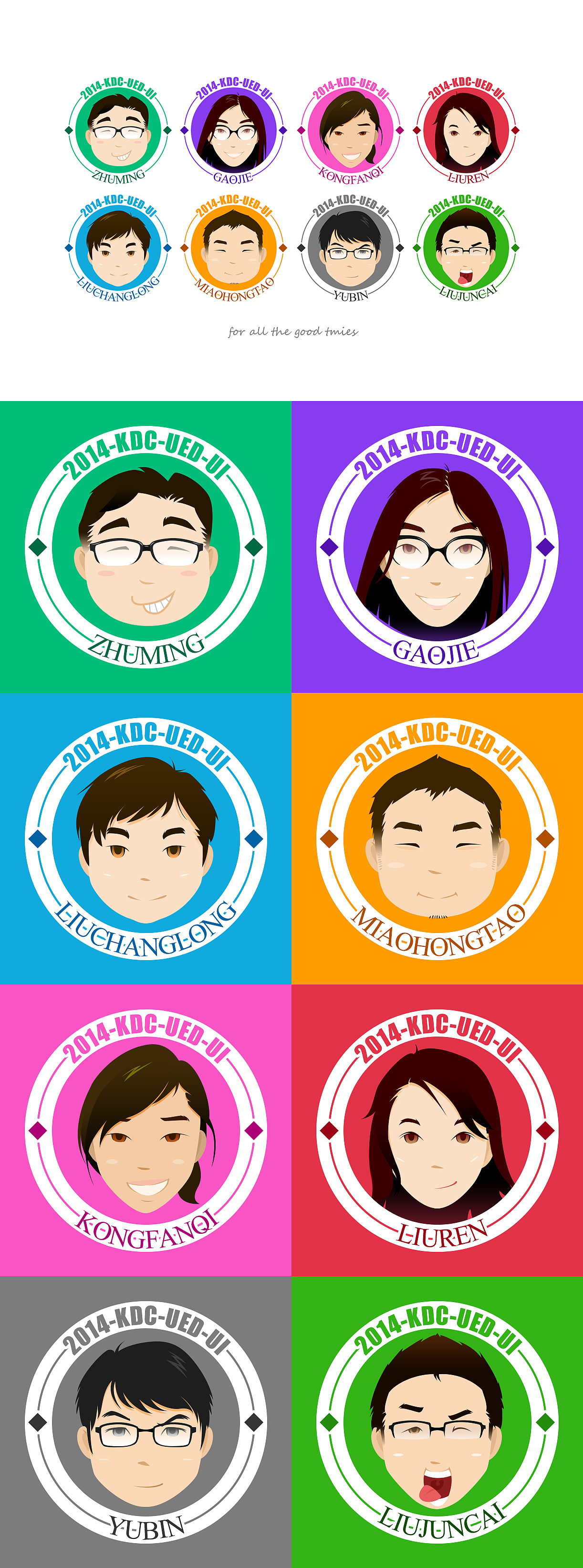 团队头像合集（图ZMjcxMDI4MzY=） - 图案 - 站酷设计师喵藏Milo原创素材 - 站酷ZCOOL