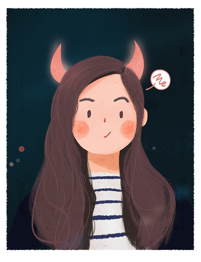 小白的插画练习01（图ZMTAyODgzNjQ0） - 创作习作 - 站酷设计师小鱼干57原创素材 - 站酷ZCOOL