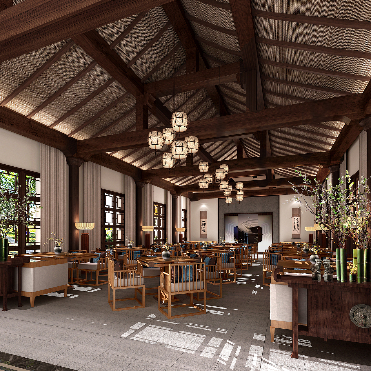 民宿三维空间概念设计