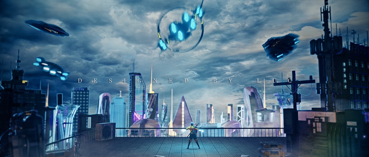 INHERIT(赛博朋克场景第一弹)（图ZMjUwNjU5Mzc2） - 场景 - 站酷设计师战部渡原创素材 - 站酷ZCOOL