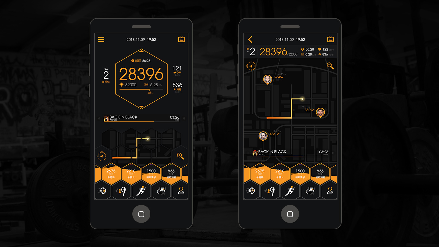 健身app ui 动效设计|ui|app界面|浴缸子 - 原创作品 - 站酷 (zcool)