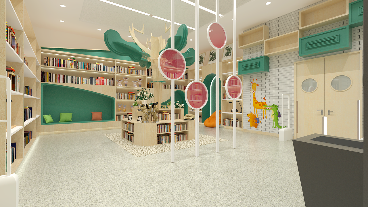 精品书店（图ZMTg2NzkxMzE2） - 商业空间设计 - 站酷设计师室内设计师王文豪原创素材 - 站酷ZCOOL