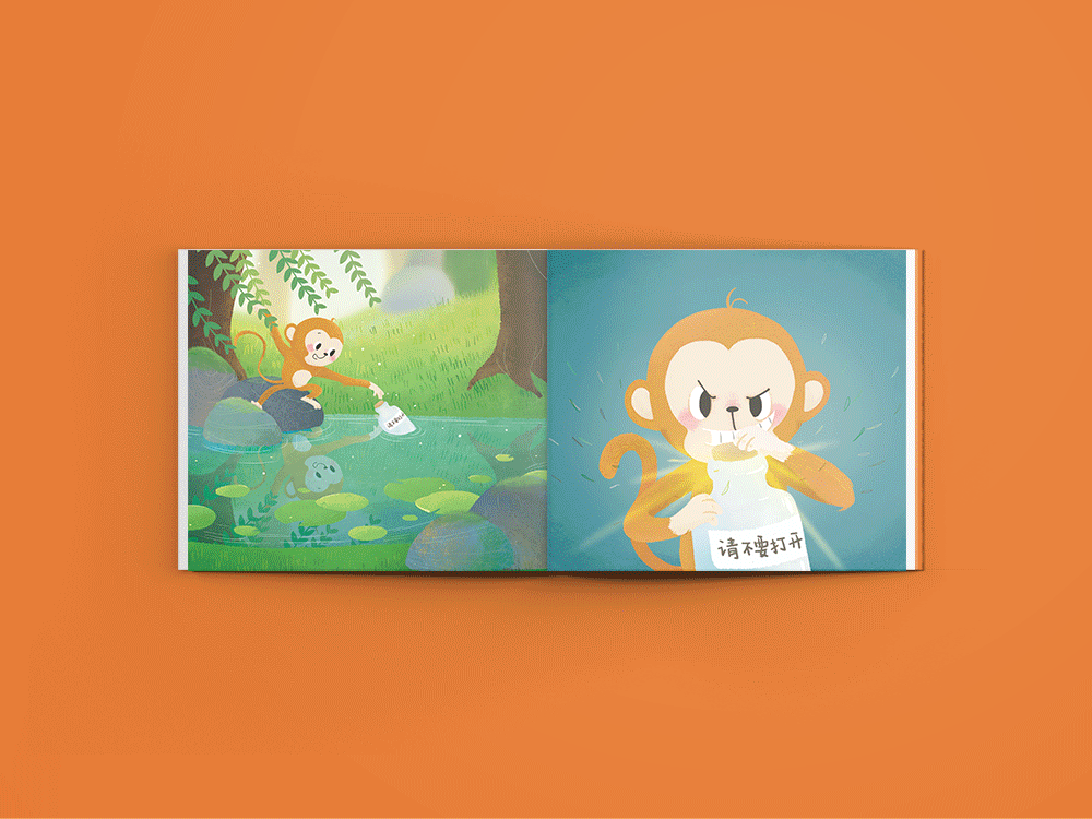 2017-2018儿童故事绘本作品总结