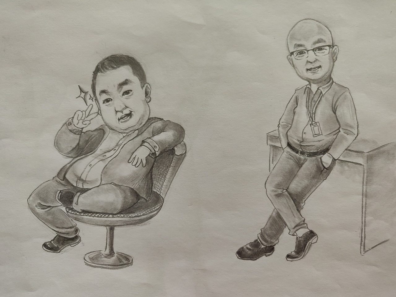 公司人物卡通形象设计绘制