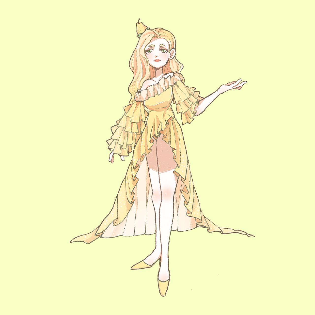 插画练习 | 水果拟人重绘