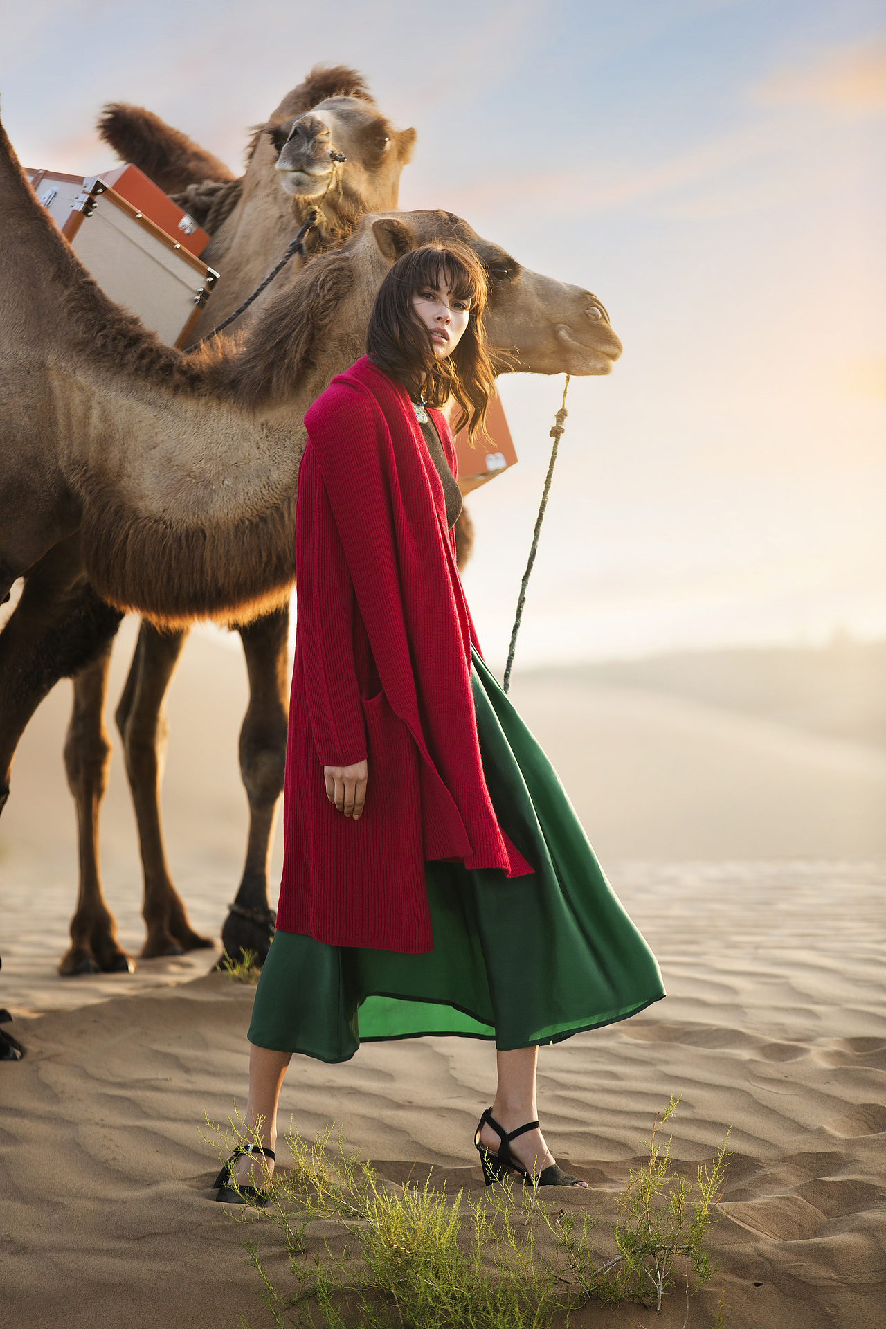 desert时装大片|摄影|时尚/艺术摄影|沃尔夫w_原创作品-站酷zcool