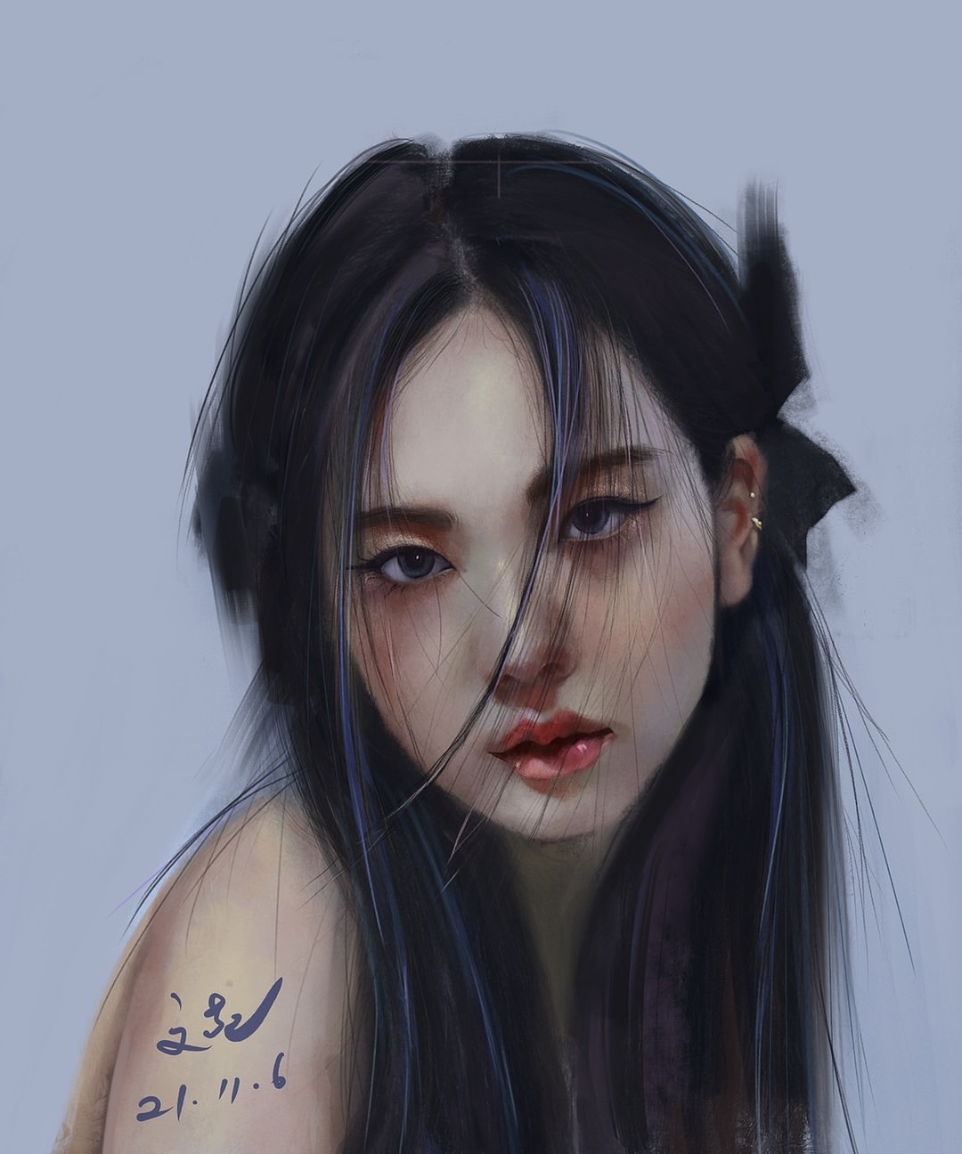 二姑娘画好了（图ZMjc2NjkzODM2） - 绘画 - 站酷设计师不会画画的文总原创素材 - 站酷ZCOOL