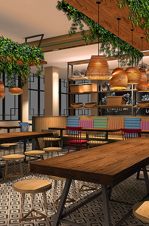 张家姐湘菜品牌设计-vi/文化/空间-深圳餐谋长品牌策划公司新案例（图ZNjcxNzk0NzI=） - 家装设计 - 站酷设计师餐谋长策划原创素材 - 站酷ZCOOL