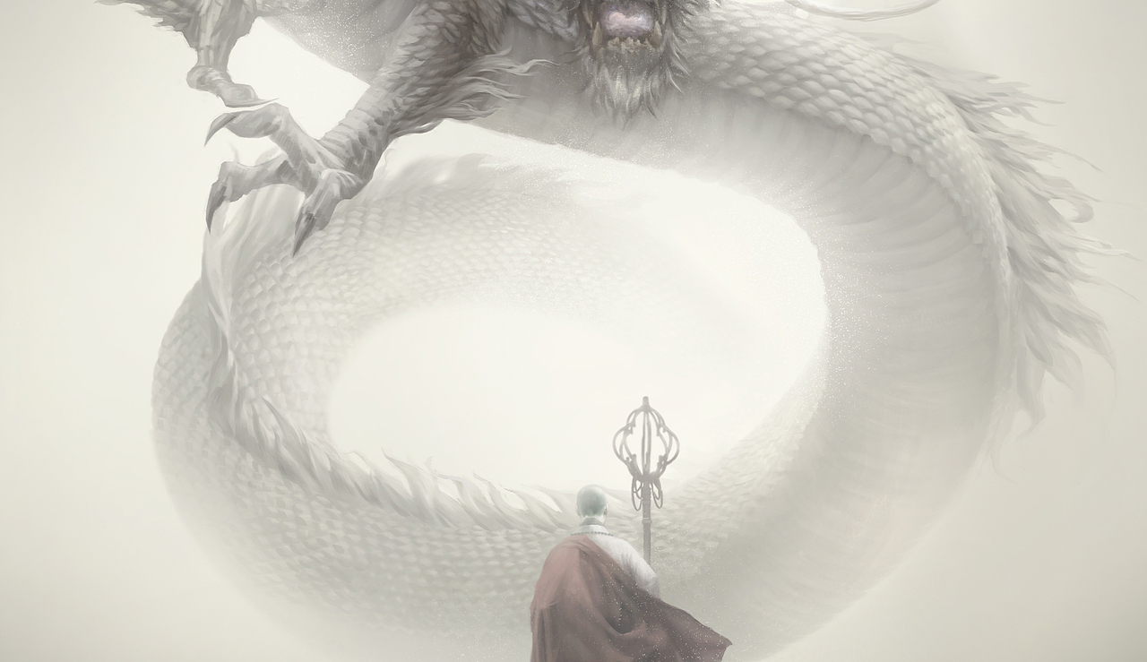 《慈悲》（图ZNjIzMTM3NjQ=） - 商业插画 - 站酷设计师张墨一原创素材 - 站酷ZCOOL