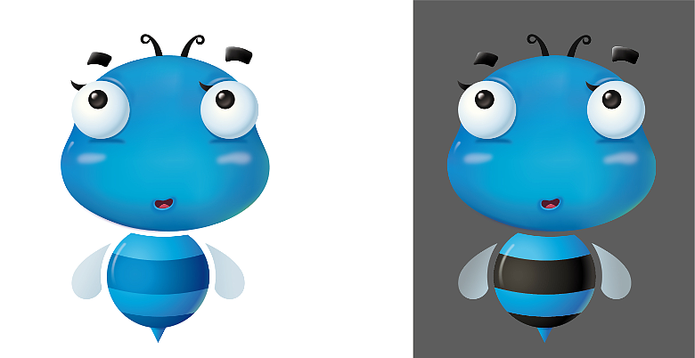 蜜蜂的吉祥物设计（图ZOTM0MzAwODA=） - IP形象 - 站酷设计师ZC明明原创素材 - 站酷ZCOOL