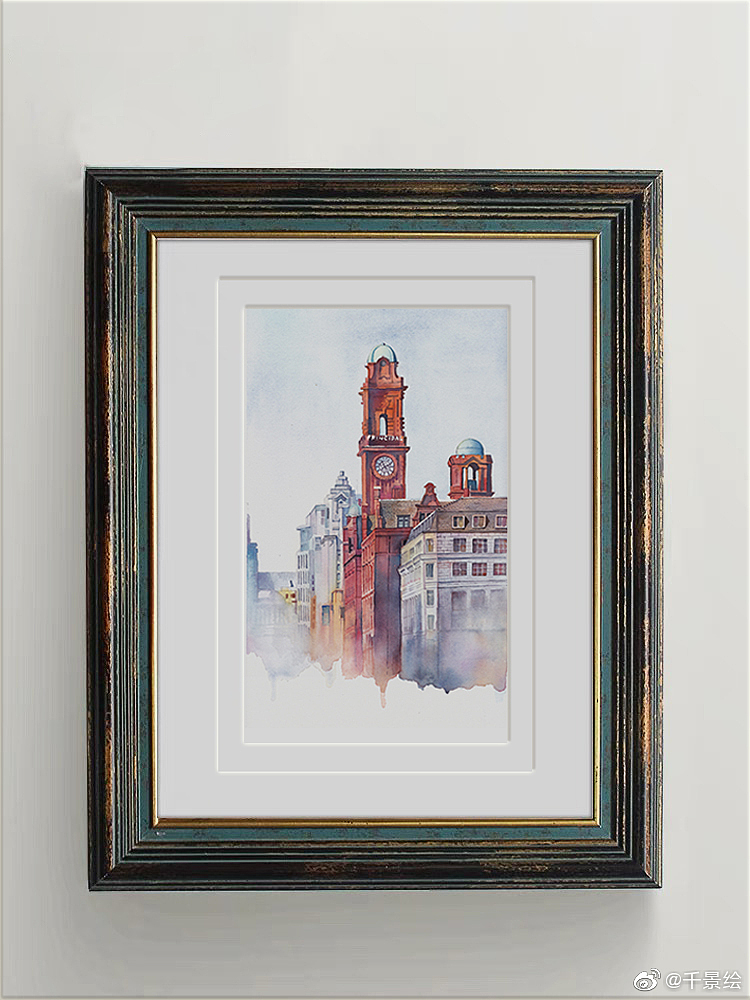 千景绘的英国写生之旅……