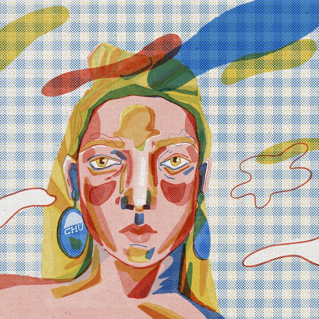 ｜TRUECHU｜三原色插画（图ZMjEyMzcyMTY0） - 商业插画 - 站酷设计师楚大树原创素材 - 站酷ZCOOL