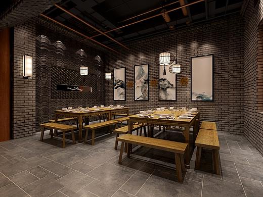 庭院火锅店-杭州火锅店装修|杭州火锅店设计公司